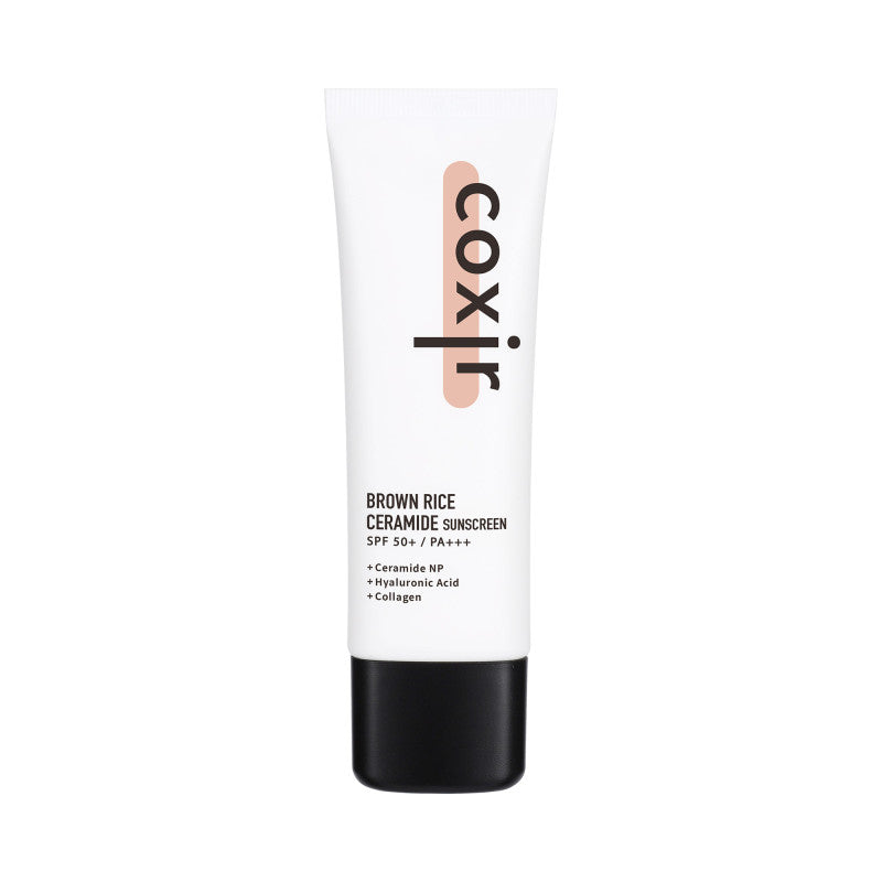 COXIR RICE LINE Crema solare idratante con ceramidi ed estratto di riso integrale 50ml