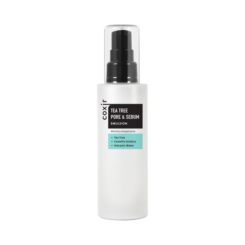 COXIR TEA TREE PORE LINE Nawilżająca emulsja regulująca sebum z ekstraktem z drzewa herbacianego 100ml