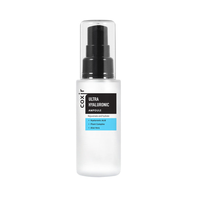 COXIR ULTRA HYALURONIC LINE Intensywnie nawilżająca ampułka z kwasem hialuronowym 50ml
