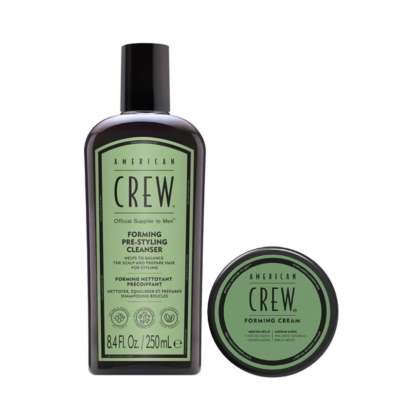 AMERICAN CREW FORMING DUO Set per la cura dei capelli Shampoo 250 ml Crema modellante 50 g