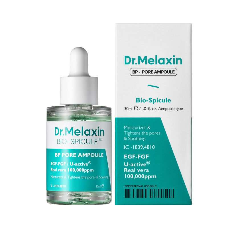 DR.MELAXIN BIO -SPICULE BP PORE Siero restringente per i pori con microaghi 30 ml