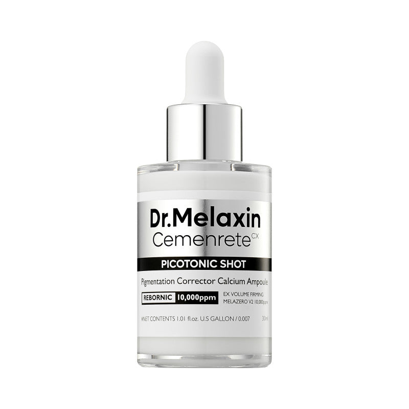 DR.MELAXIN CEMENRETE PICOTONIC SHOT CORRETTORE DI PIGMENTAZIONE FIALA DI CALCIO Siero concentrato per discromie 30 ml