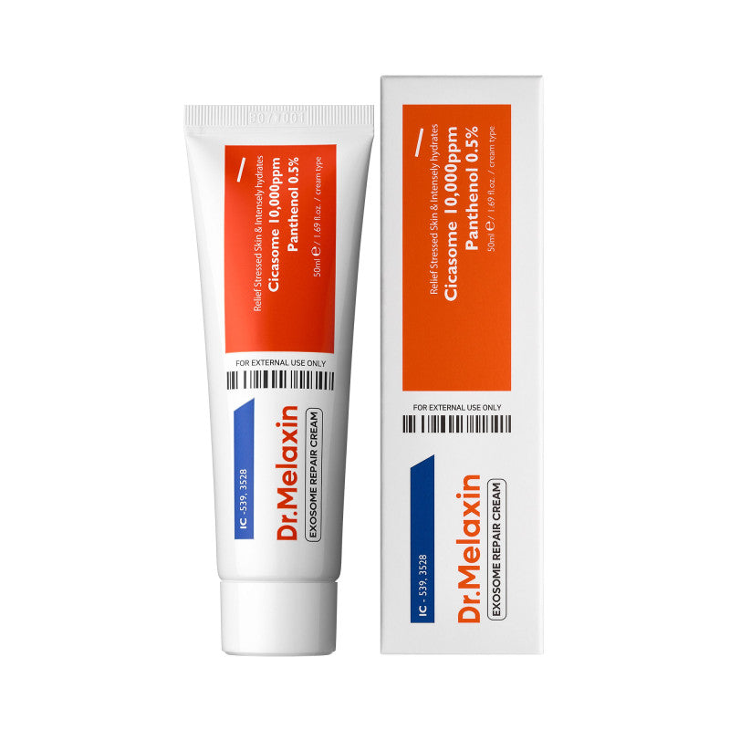 DR.MELAXIN EXOSOME LINE Crema riparatrice con esosomi per imperfezioni 50ml