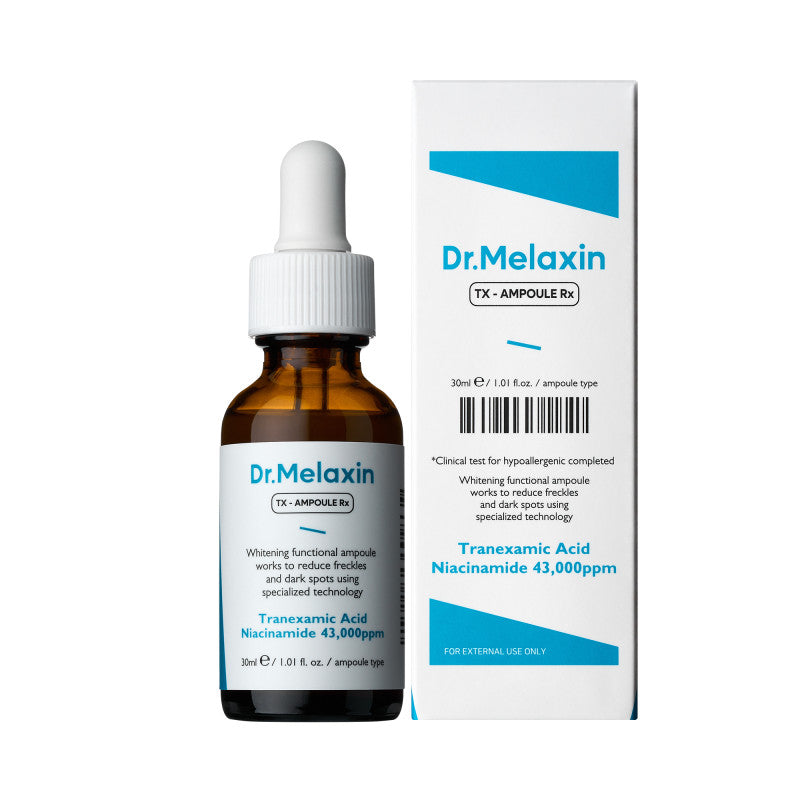 DR.MELAXIN TX-AMPOULE Siero Illuminante Concentrato con Acido Tranexamico 30 ml