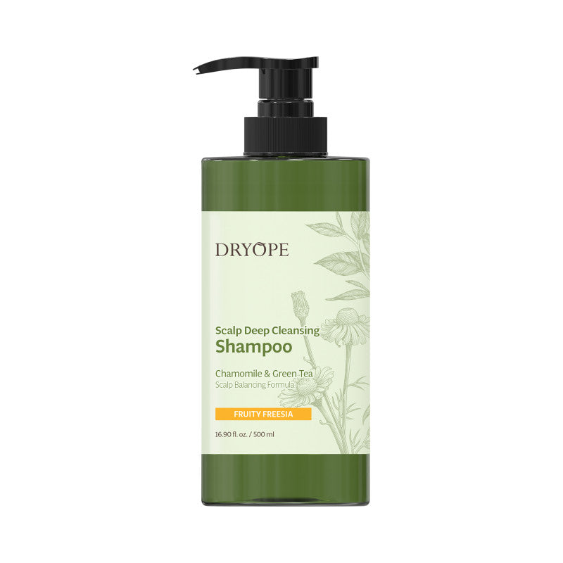 DRYOPE SCALP DEEP CLEANSING Shampoo vegano al profumo di fresia 500 ml