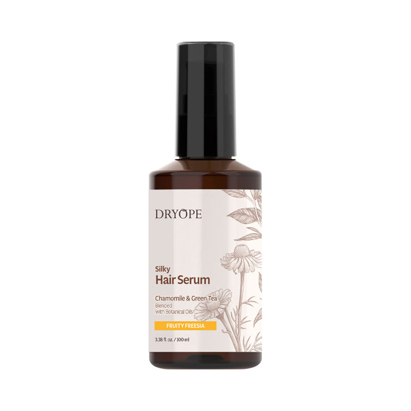 DRYOPE SILKY HAIR Siero olio vegano per capelli secchi e danneggiati al profumo di frutta e fresia 100 ml