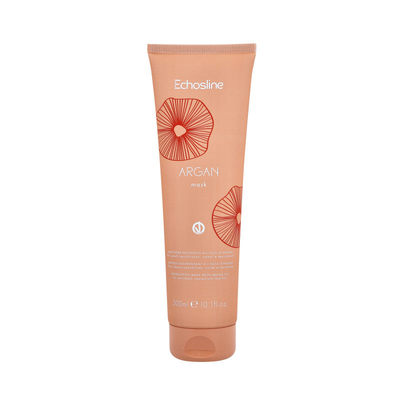 ECHOSLINE ARGAN Wegańska maska z olejkiem arganowym do włosów suchych 300ml