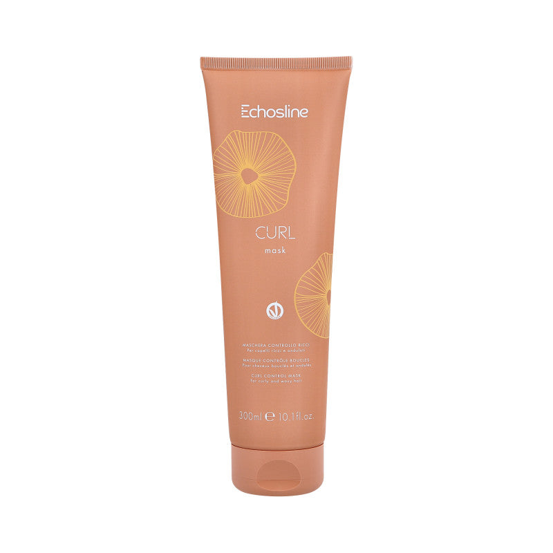 ECHOSLINE CURL VEG Maschera idratante vegana per capelli ricci e mossi 300ml