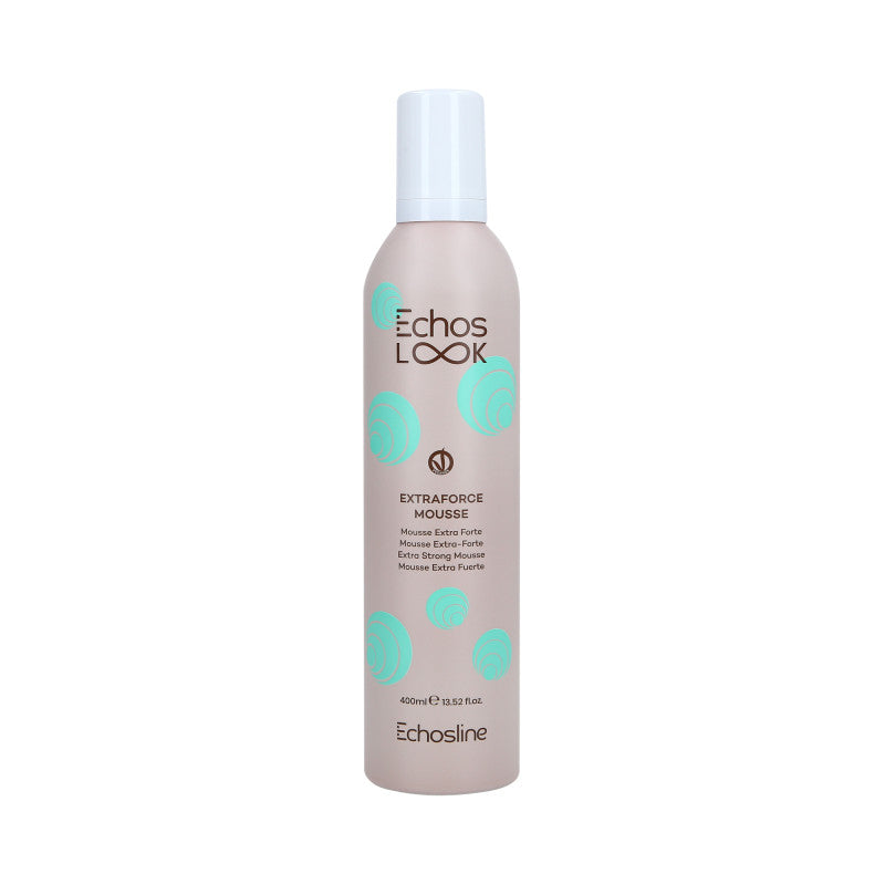 ECHOSLINE ECHOS LOOK EXTRAFORCE Mousse extra forte per lo styling dei capelli 400ml