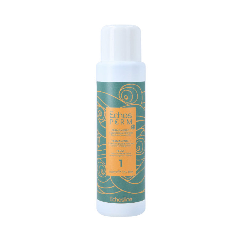 ECHOSLINE PERM Permanente liquida ondulante P1 Capelli naturali 500ml