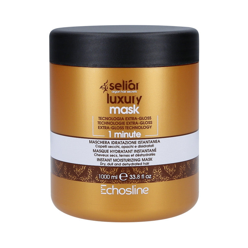 ECHOSLINE SELIAR LUXURY Maschera idratante intensiva per capelli secchi 1000ml