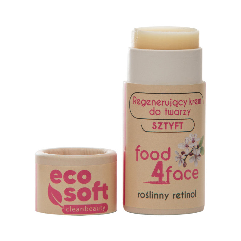 ECO SOFT FOOD4FACE Crema viso rigenerante al retinolo vegetale 30 g