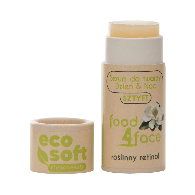 ECO SOFT FOOD4FACE Siero viso stick giorno e notte con retinolo vegetale 25 g