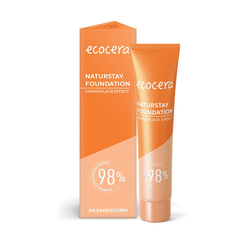 ECOCERA NATURSTAY Fondotinta naturale N4 Sandstorm 30ml