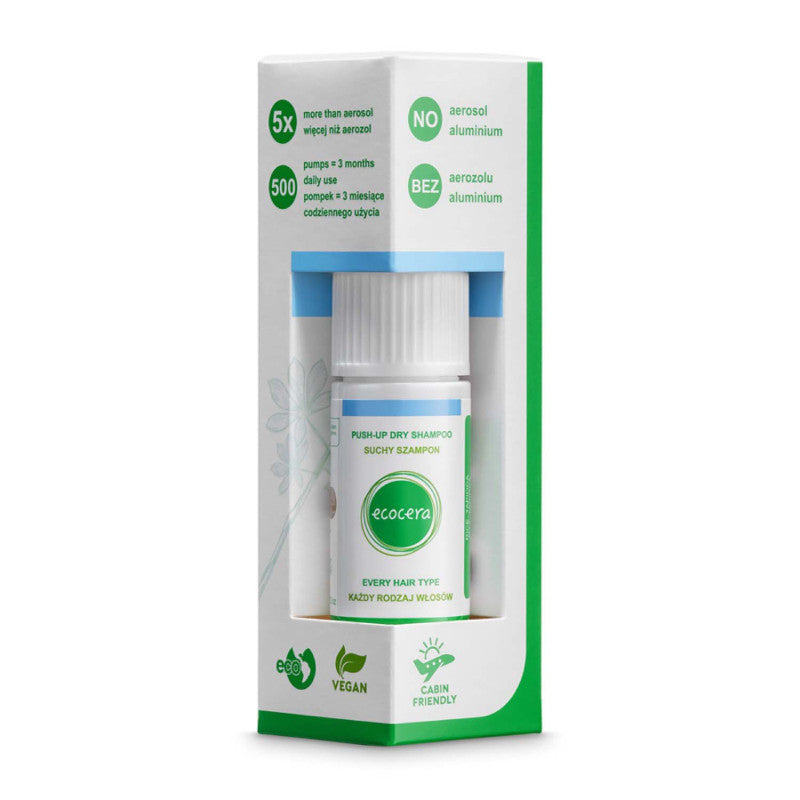 ECOCERA PUSH UP Suchy szampon do każdego rodzaju włosów 15g
