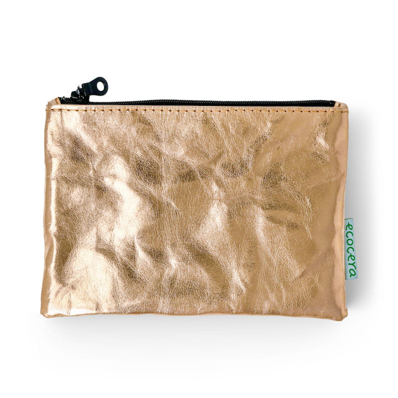 ECOCERA WASHPAPA Trousse per cosmetici, Oro rosa