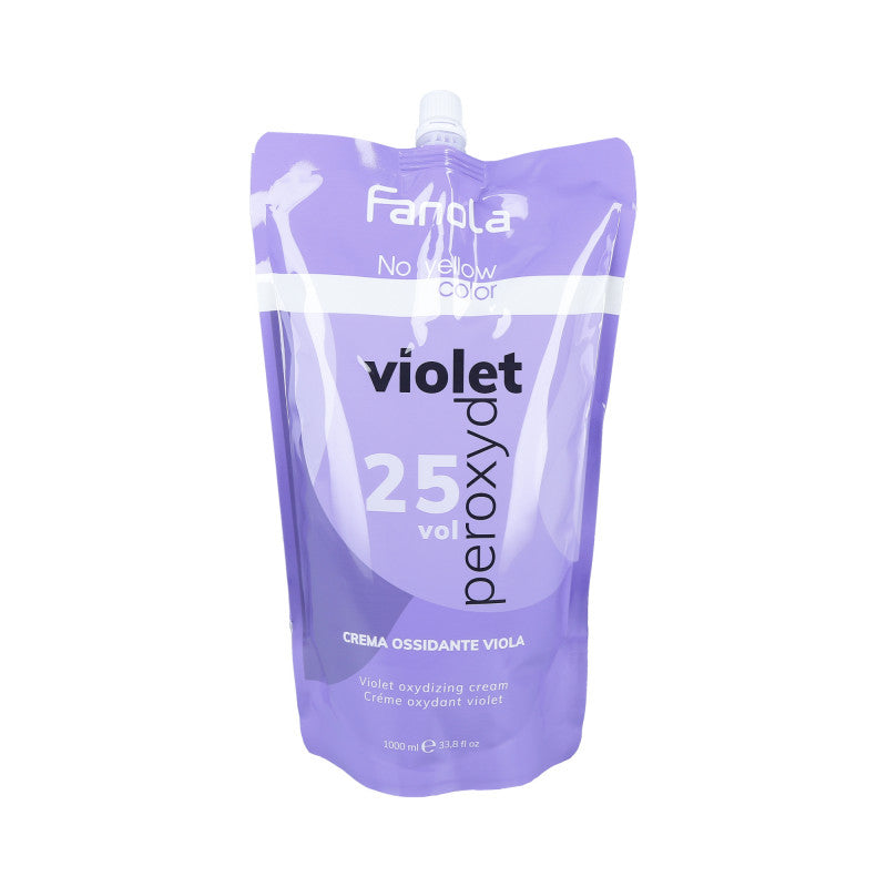 FANOLA NO YELLOW Ossidante in crema antigiallo 7% (25vol.) 1000ml