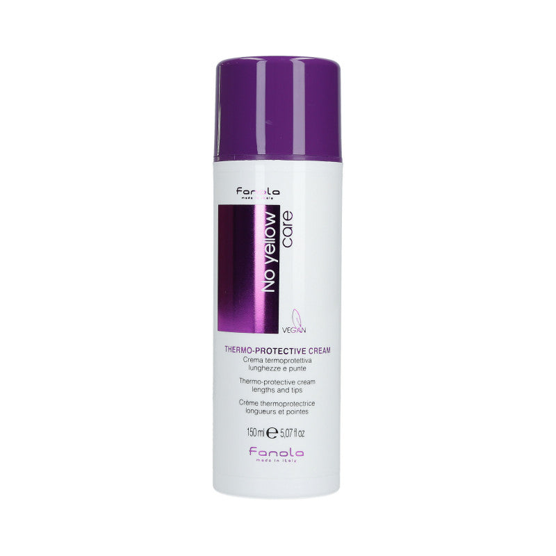 FANOLA NO YELLOW Crema termoprotettiva per capelli 150ml