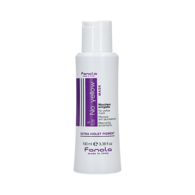 FANOLA NO YELLOW Maschera neutralizzante antigiallo 100ml