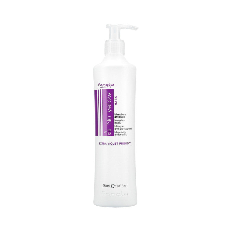 FANOLA NO YELLOW Maschera neutralizzante antigiallo 350ml 