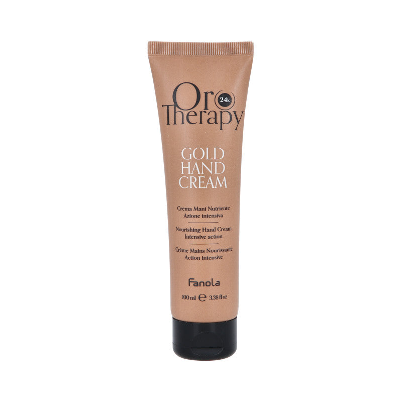 FANOLA ORO THERAPY 24-K GOLD Crema mani nutriente e idratante con oro 24K 100ml