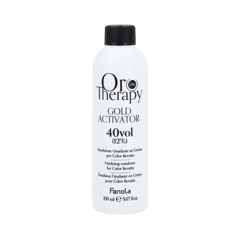 FANOLA ORO THERAPY GOLD ACTIVATOR 40 VOL Attivatore 12% 150ml
