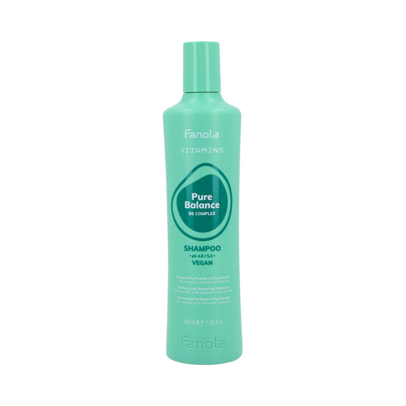 FANOLA VITAMINS PURE BALANCE Shampoo antiforfora con complesso vitaminico BE 350 ml