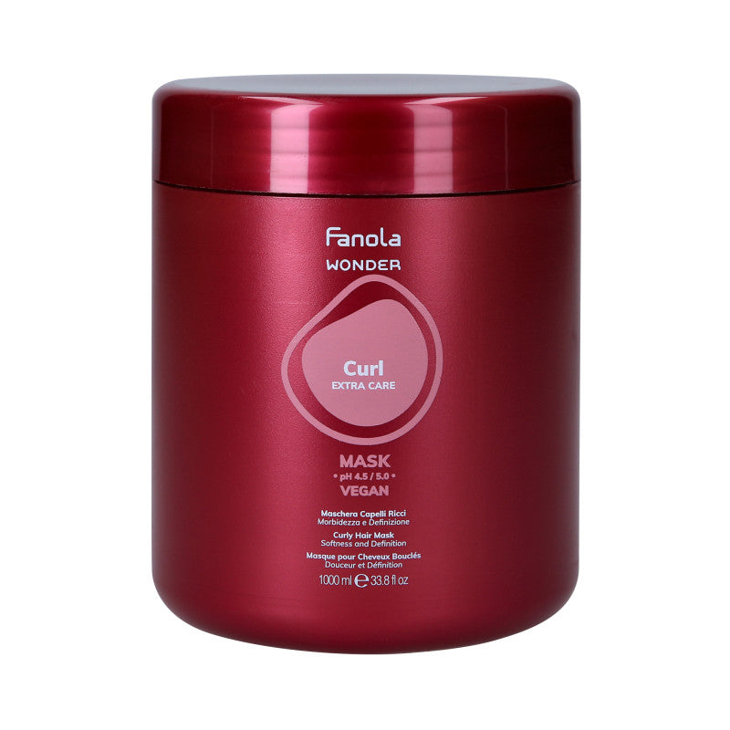 FANOLA WONDER CURL EXTRA CARE Maschera per capelli ricci 1000ml