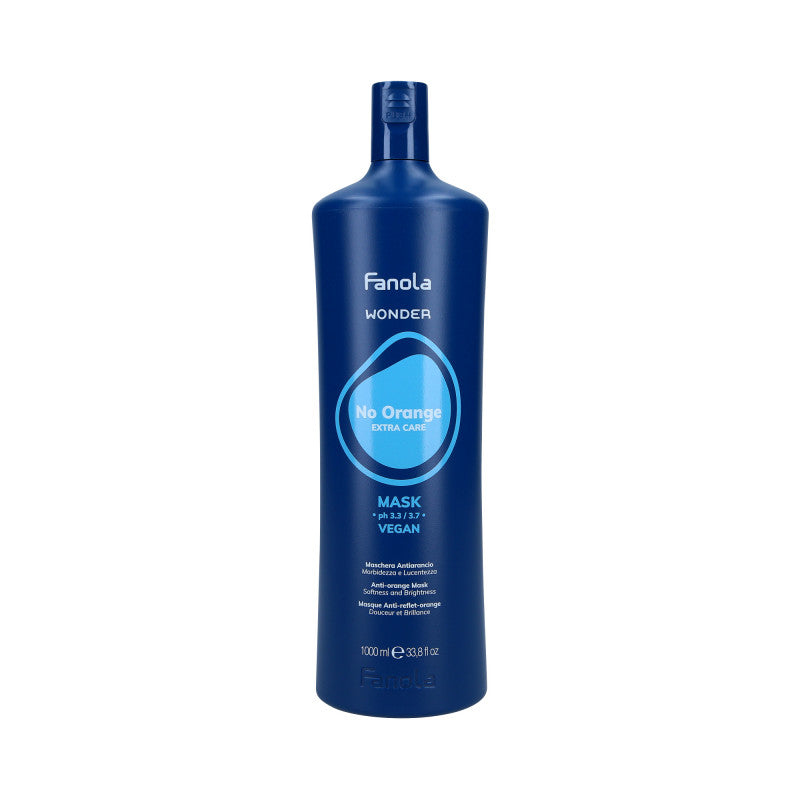FANOLA WONDER NO ORANGE EXTRA CARE Maschera vegana neutralizzante sfumature rame e arancio 1000ml