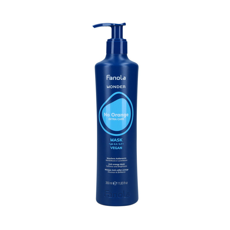 FANOLA WONDER NO ORANGE EXTRA CARE Maschera vegana neutralizzante sfumature rame e arancio 350ml