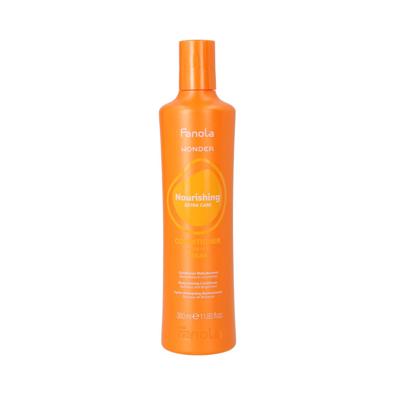 FANOLA WONDER NOURISHING EXTRA CARE Balsamo nutriente vegano per capelli secchi e danneggiati 350ml