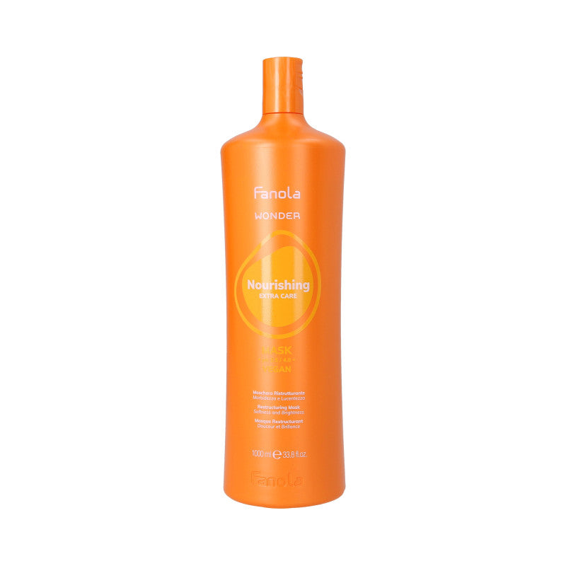 FANOLA WONDER NOURISHING EXTRA CARE Maschera nutriente vegana per capelli secchi e danneggiati 1000ml