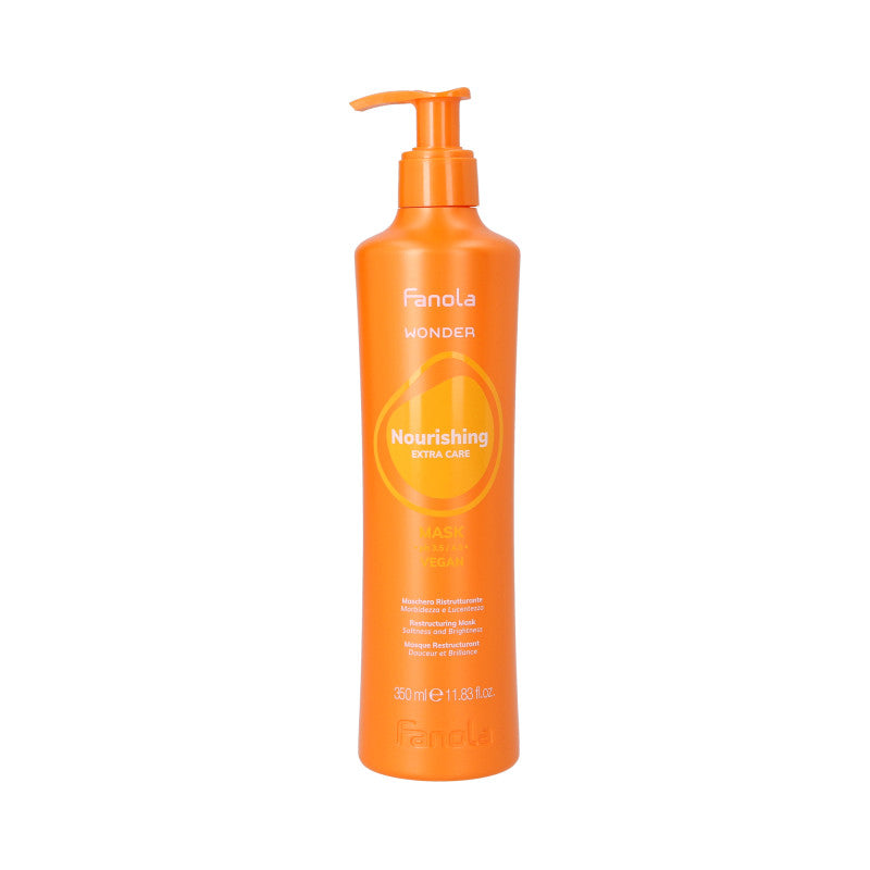 FANOLA WONDER NOURISHING EXTRA CARE Maschera nutriente vegana per capelli secchi e danneggiati 350ml
