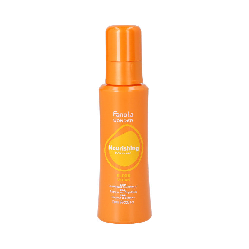 FANOLA WONDER NOURISHING EXTRA CARE Elisir disciplinante vegano per capelli 100ml