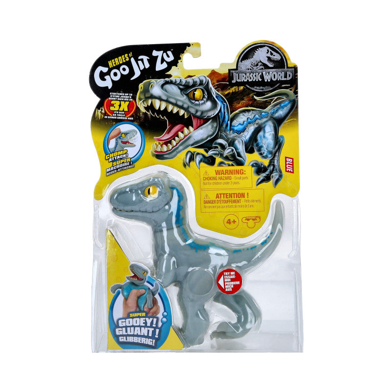 GOO JIT ZU FIGURA 41303 JURASSIC WORLD BLU Gomma