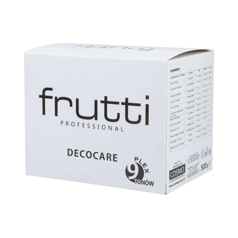 FRUTTI PROFESSIONAL Decocare Plex Decolorante 9 toni 500g