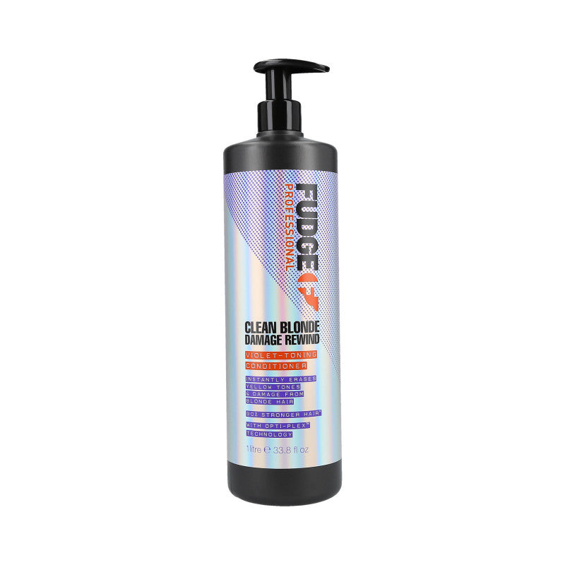 FUDGE PROFESSIONAL CLEAN BLONDE Damage Rewind Conditioner per capelli biondi 1000ml