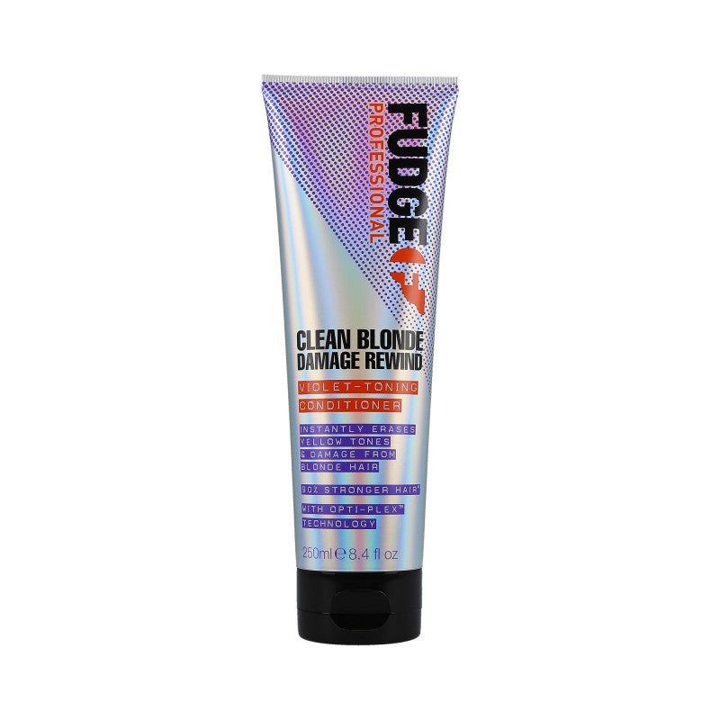 FUDGE PROFESSIONAL CLEAN BLONDE Damage Rewind Conditioner per capelli biondi 250ml