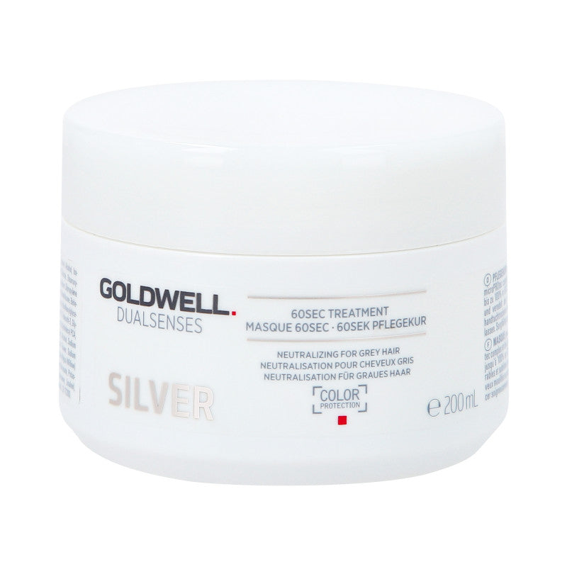 GOLDWELL DUALSENSES SILVER Trattamento neutralizzante istantaneo per capelli biondi e grigi 200ml