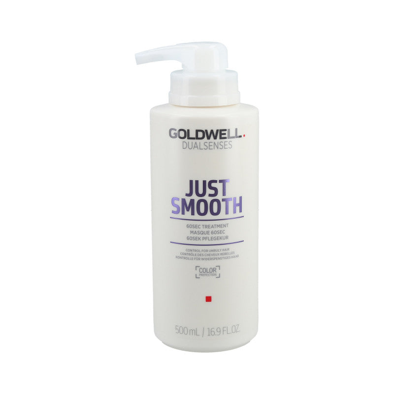 GOLDWELL DUALSENSES JUST SMOOTH 60SEC Maschera disciplinante 500ml 