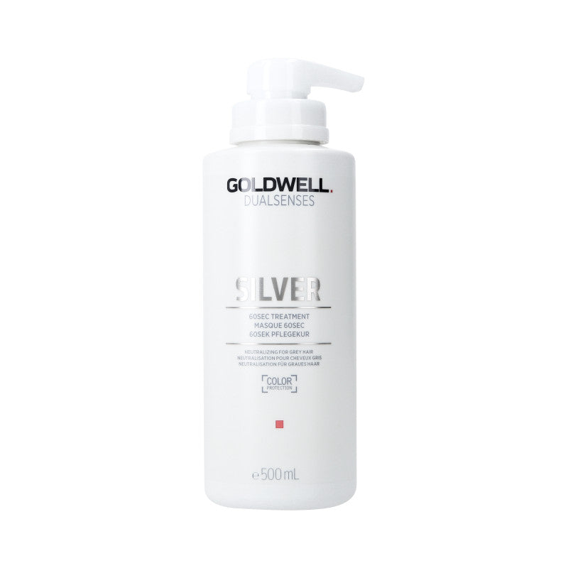 GOLDWELL DUALSENSES SILVER Maschera per capelli grigi e biondi 60 secondi 500 ml