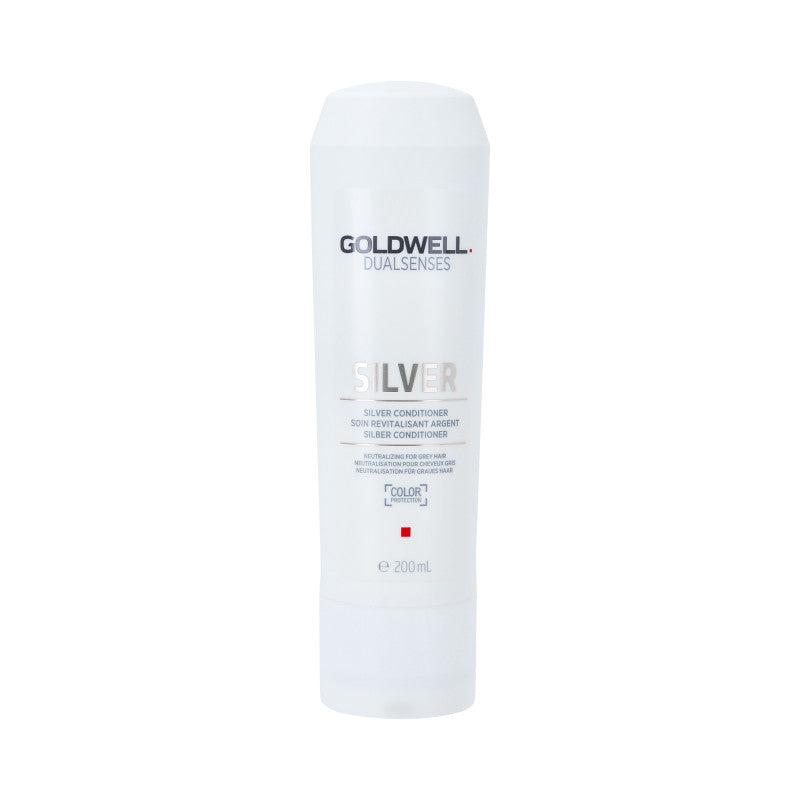 GOLDWELL DUALSENSES SILVER Neutralizująca odżywka do włosów blond i siwych 200ml