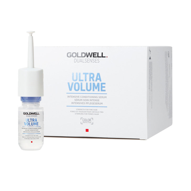 GOLDWELL DUALSENSES ULTRA VOLUME Siero volumizzante per capelli fini e senza volume 12 x 18 ml