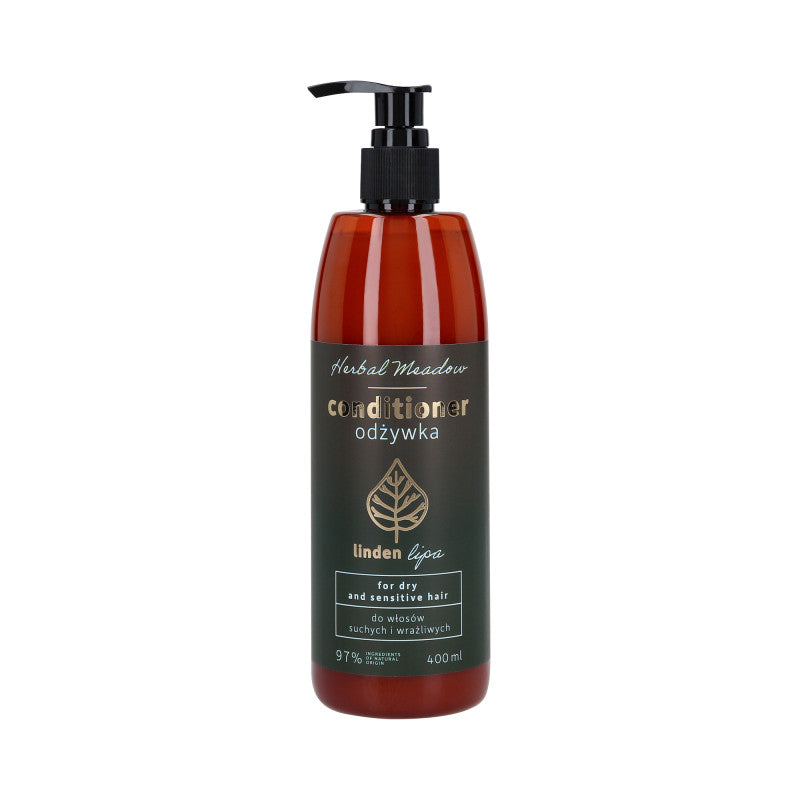 HERBAL MEADOW Balsamo per capelli secchi con estratto di tiglio 400ml