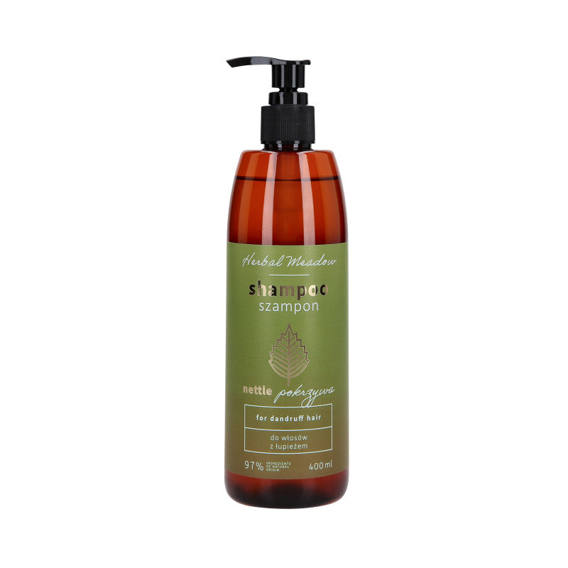 HERBAL MEADOW Shampoo antiforfora con estratto di menta 400ml