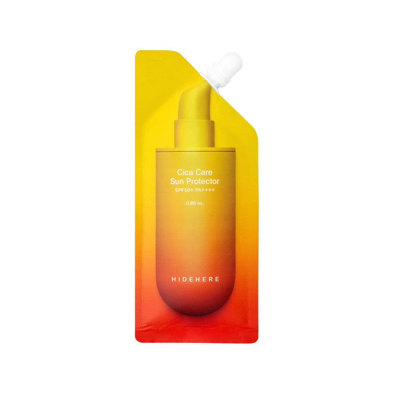 HIDEHERE Crema solare protettiva SPF50+ con Centella Asiatica 25 ml