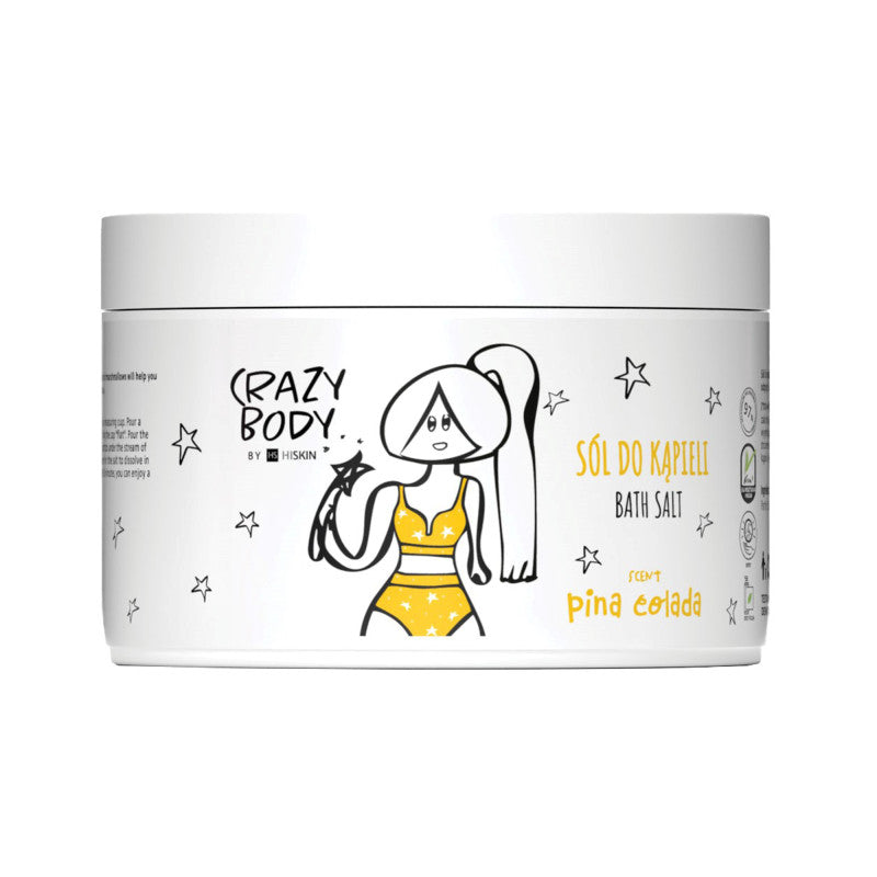 HISKIN CRAZY BODY Sale da bagno Pina Colada 300 g
