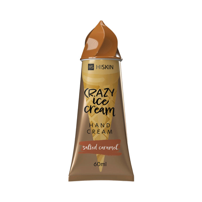 HISKIN CRAZY ICE CREAM Crema mani al profumo di caramello salato 60 ml