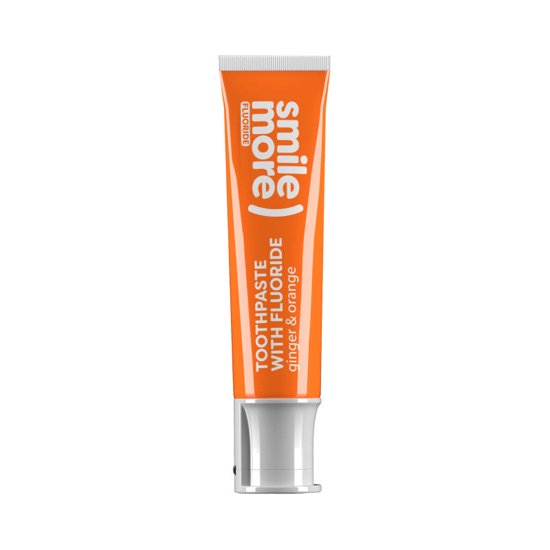 HISKIN DENTAL SMILE MORE Dentifricio al Fluoro Arancia e Zenzero 30 ml