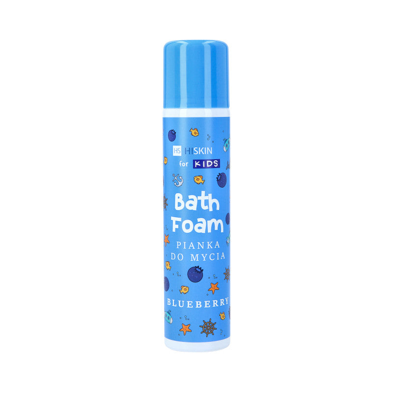 HISKIN FOR KIDS BLUEBERRY Schiuma blu per la detersione della pelle dei bambini 250ml